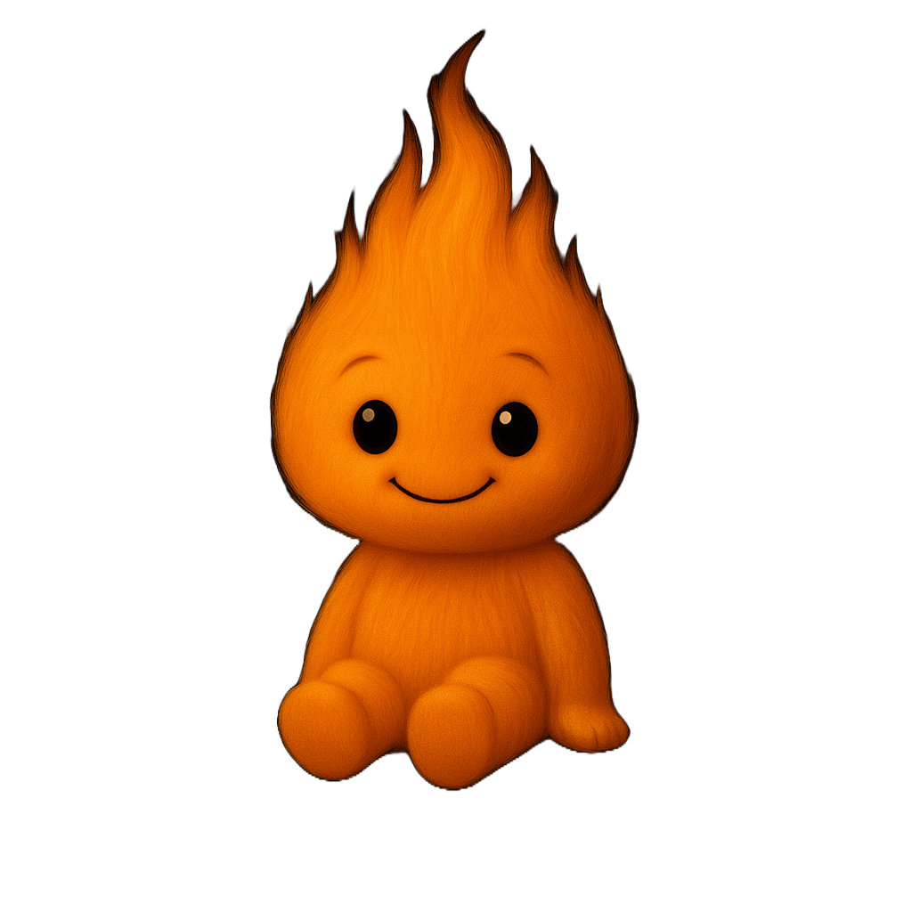 Oranje mascotte